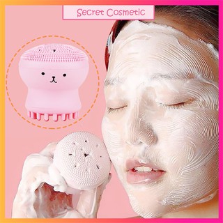 💛 Freeship Xtra 💛 Dụng cụ rửa mặt và massage bạch tuộc Silicon