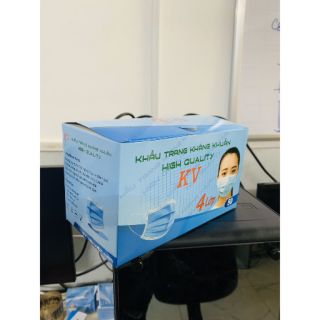 Khẩu trang y tế 4 lớp hộp 50 cái