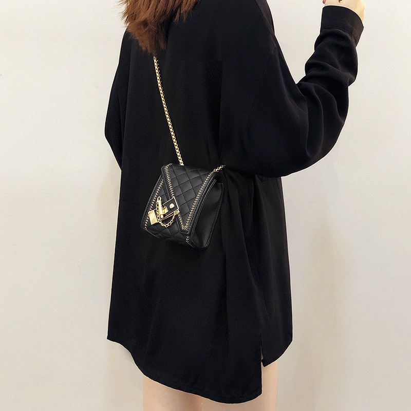 Tui xách mini, dây xích đeo chéo Jime Store T22