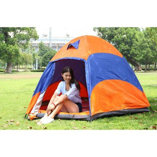 Lều lục giác 5 người 2 lớp giá ưu đãi