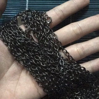 1 met Xích xi màu titan - xích dây - dây xích - phụ kiện