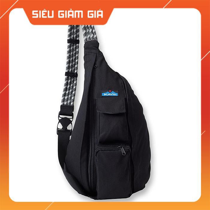 Túi đeo chéo Kavu Rope được thiết kế đơn giản nhẹ nhàng không kém phần phong cách, với nhiều ngăn có thể để ipad