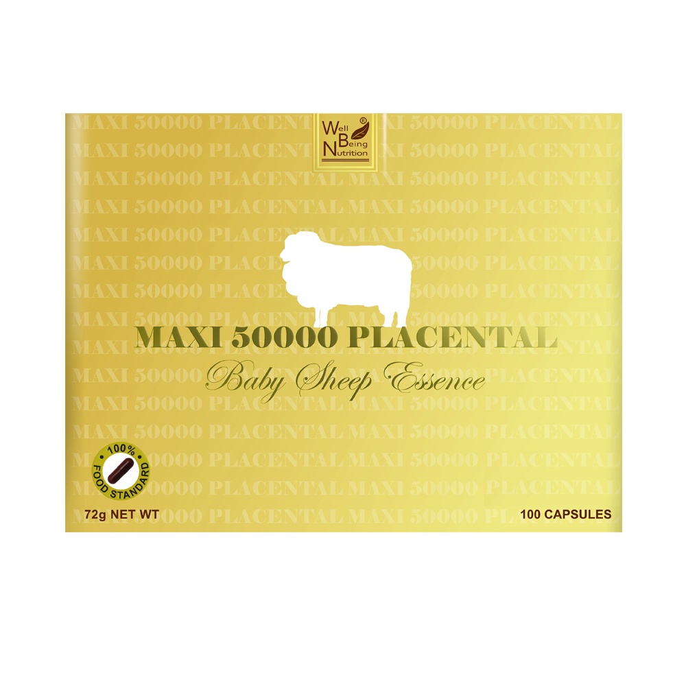 Nhau Thai Cừu Vitatree 60000mg Dưỡng Đẹp Trẻ Hóa Da-  Úc