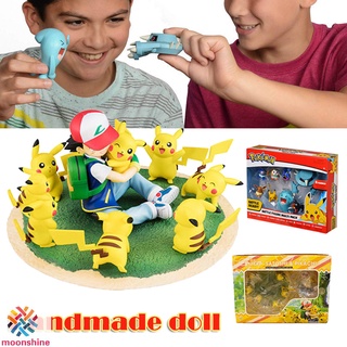Pokémon Figure Anime Figure Model Set Doll Toy Ornaments for Kid Adult