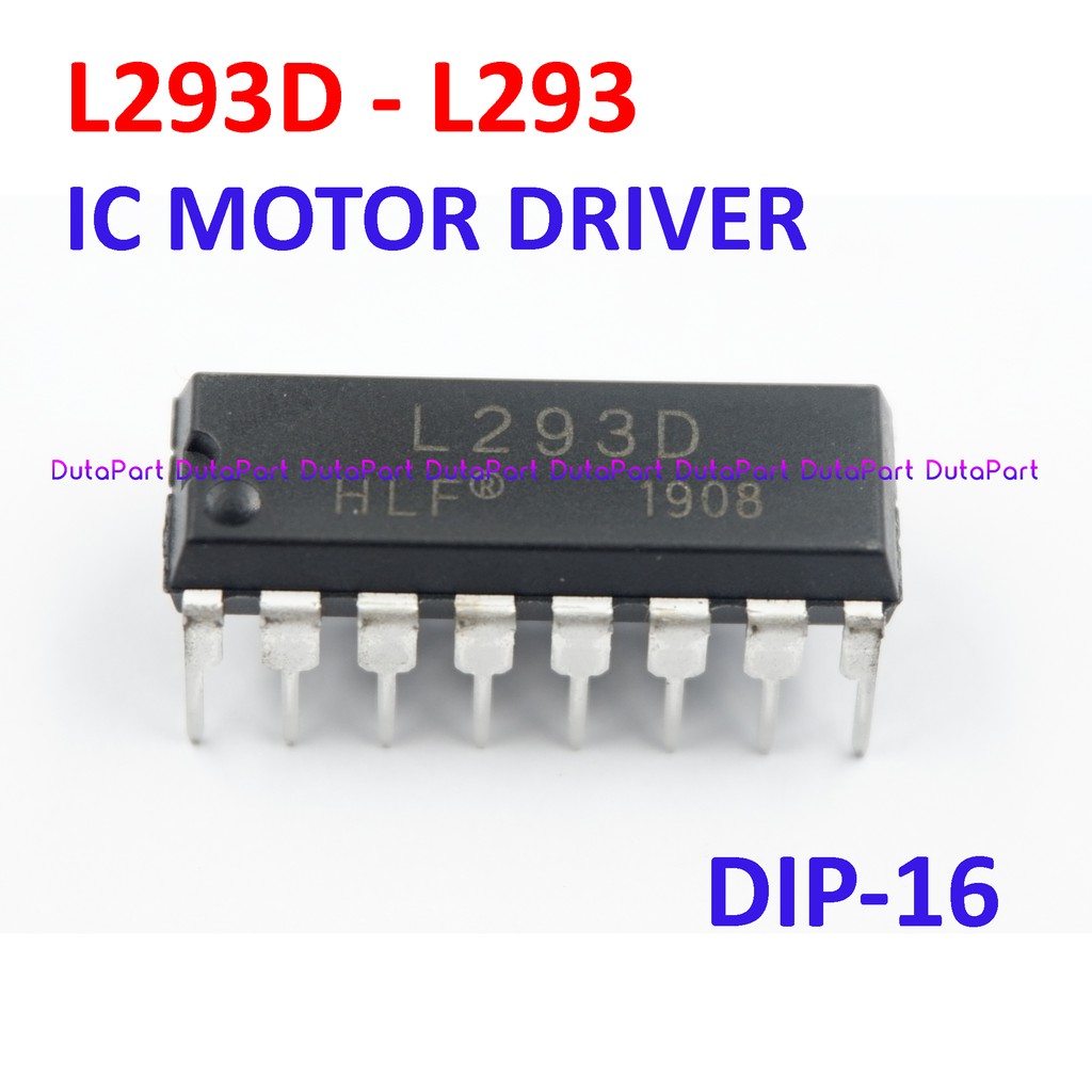 Động Cơ Bridge Ic Dip-16 4 Kênh L293D L293D