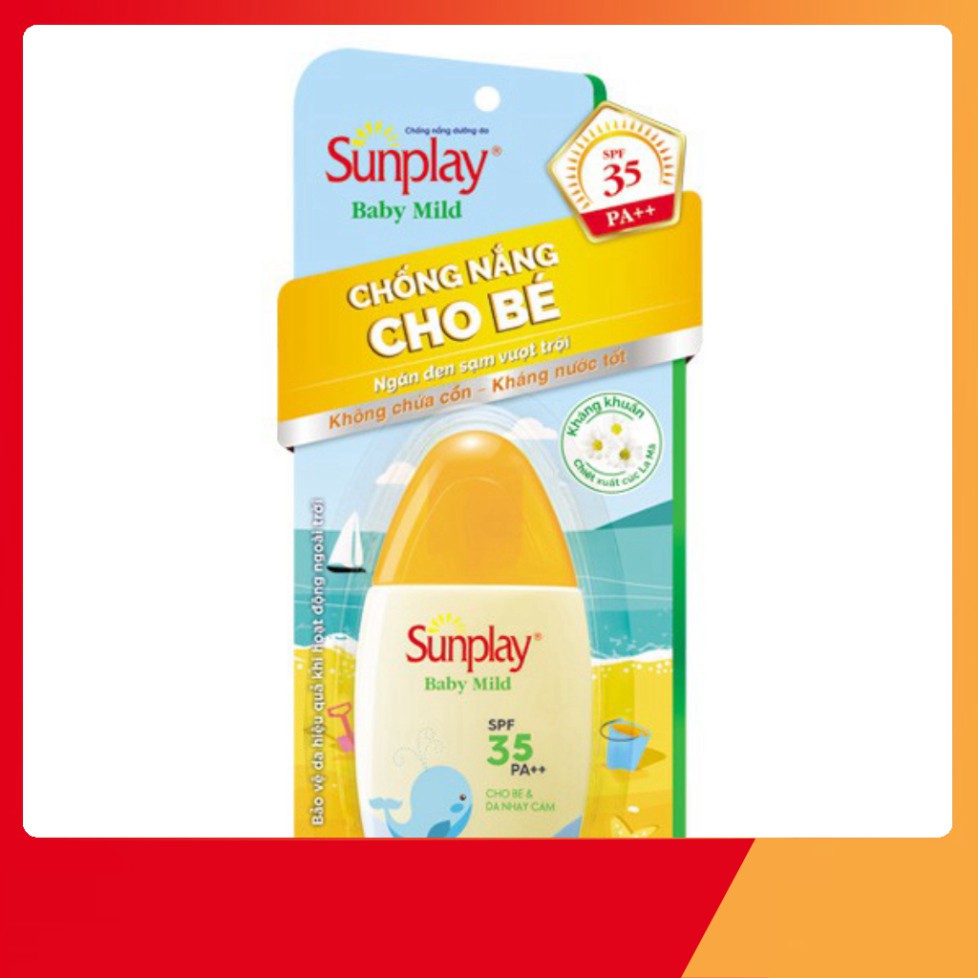Kem chống nắng cho bé Sunplay Baby Mild SPF 35 PA+++