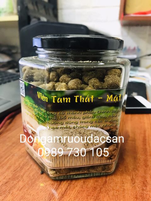 VIÊN TAM THẤT MẬT ONG 500G NHÀ LÀM