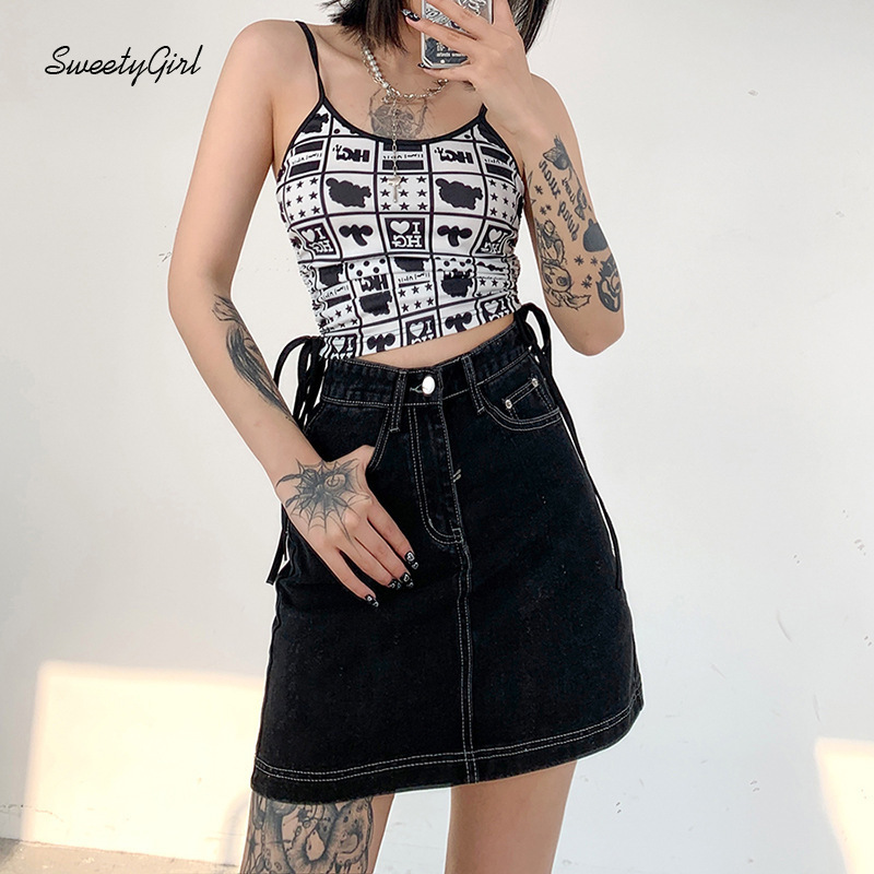 Áo nữ không tay họa tiết caro phong cách thời trang quyến rũ