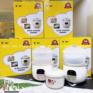 Nồi hầm đa năng 0.8l bear nđtrung siêu tốt