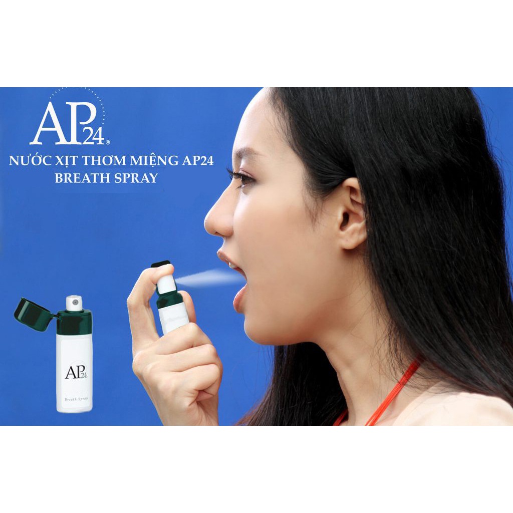 [CHÍNH HÃNG] Xịt Thơm Miệng AP24 Nuskin - Anti-Plaque Breath Spray - Cứu tinh cho khoang miệng của bạn