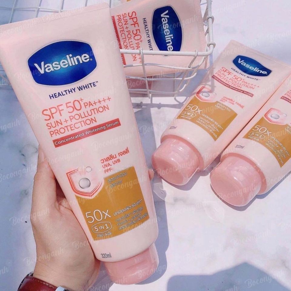 SERUM DƯỠNG TRẮNG DA VASELINE