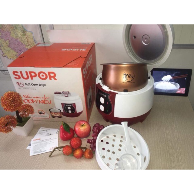 Nồi cơm lòng niêu Supor CFXB50YB13VN 1,8 lít