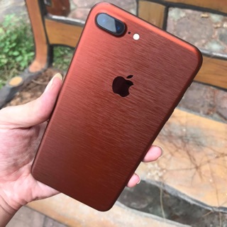 Dán skin chơn xước màu cafe iphone7 plus