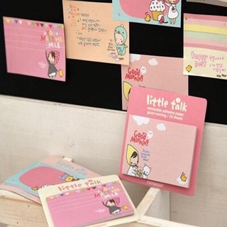 Giấy note sticky dễ thương 7,5x5cm nguồn hàng buôn sỉ nhà MIN