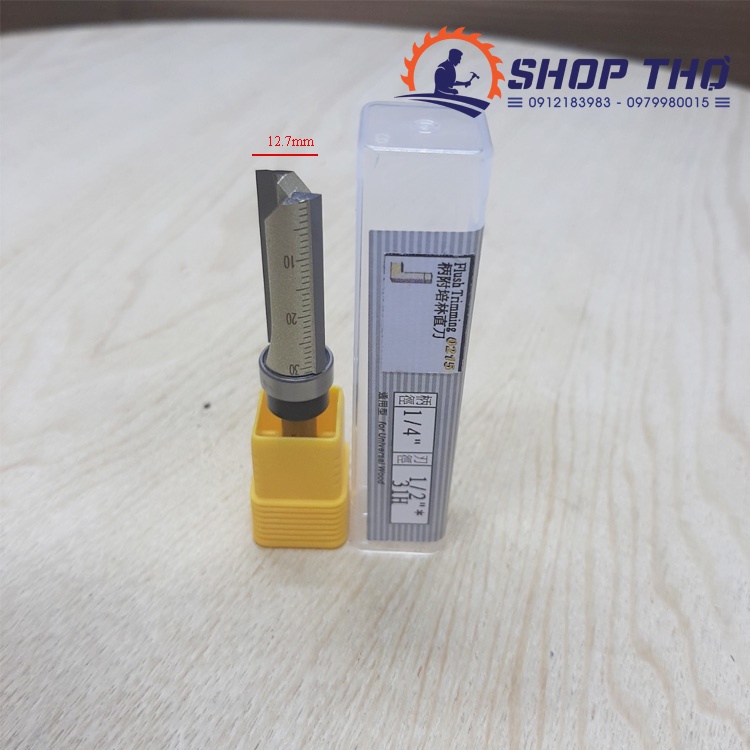 Mũi phay Arden bi trên 0215 chép hình cốt 6.35mm và 12.7mm