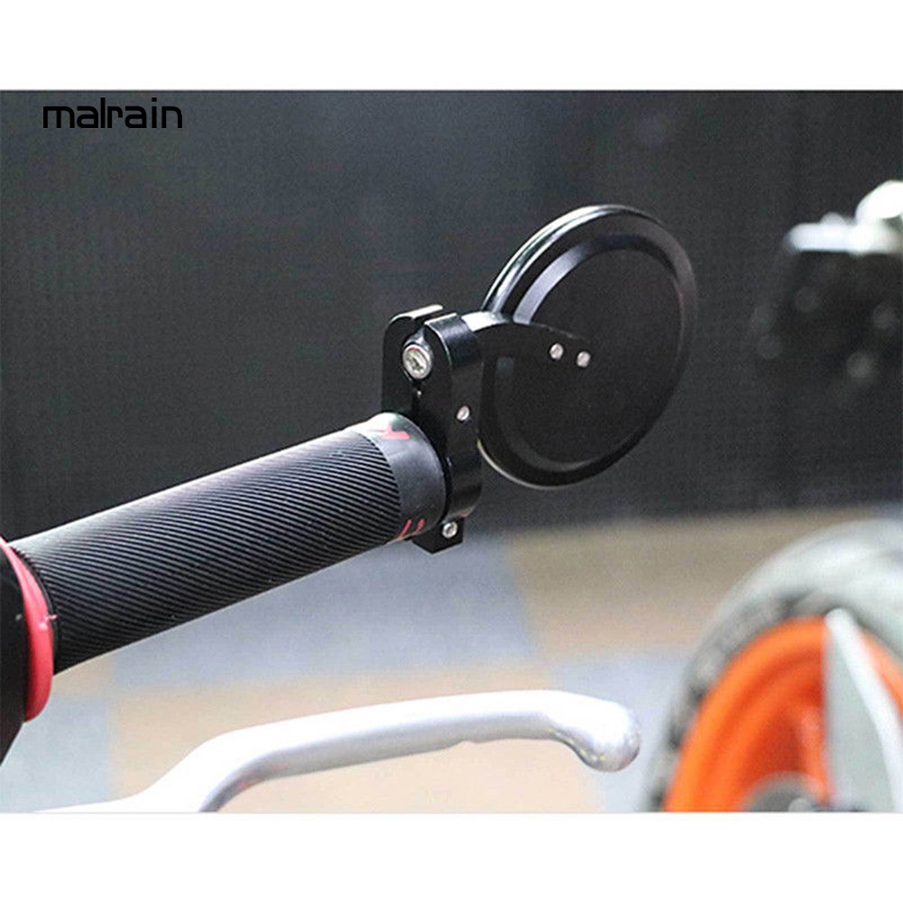 1 Cặp Gương Chiếu Hậu Hình Tròn 7 / 8inch Chuyên Dụng Cho Xe Mô Tô