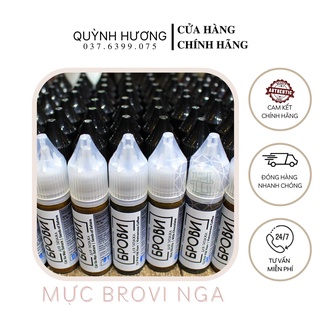 MỰC PHUN XĂM BROVI NGA CAO CẤP [CHÍNH HÃNG 100%]
