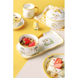 Bộ bát đĩa sứ KAWASIMAYA Duckyo Friends