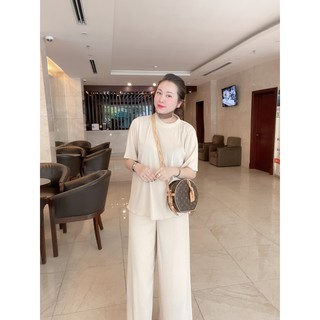Set áo + quần dập ly cao cấp bigsize