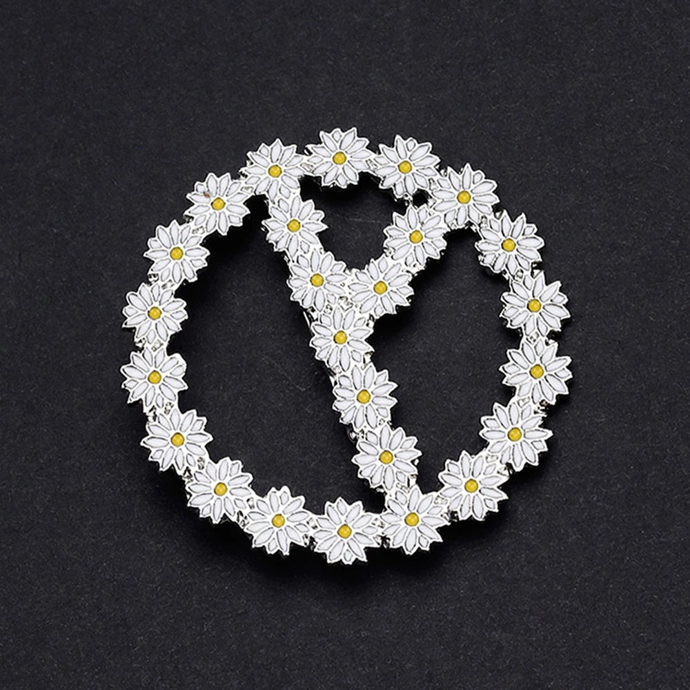 Ghim Cài Áo Thiết Kế Hình Hoa Cúc Thời Trang Cá Tính