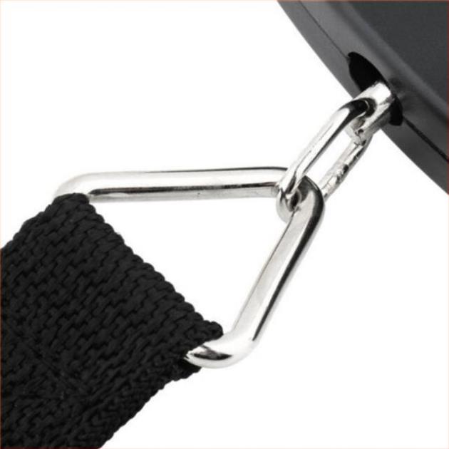 Cân hành lý điện tử cầm tay, cân treo mini 50kg dùng pin AAA màn hình LCD, cân vali, hàng hóa, hành lí du lịch.