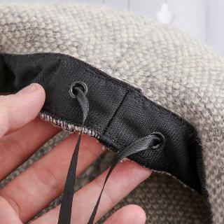 Warm and trendy simple knitted beret hat