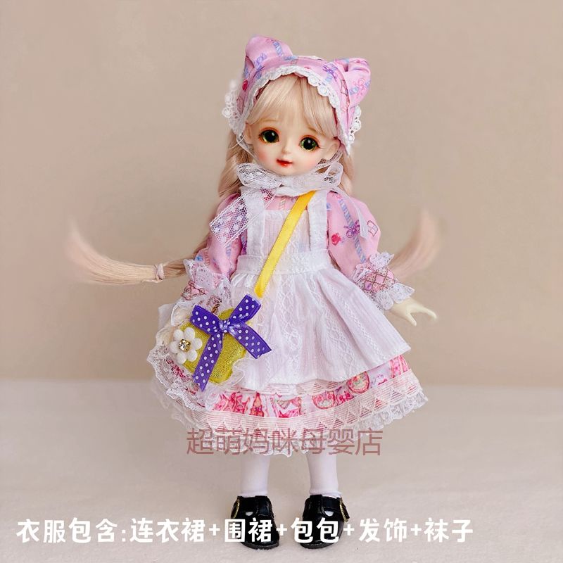 Set Đầm Lolita 6 Điểm 30cm 6 Điểm 30cm Dễ Thương Thời Trang Cho Búp Bê Barbie