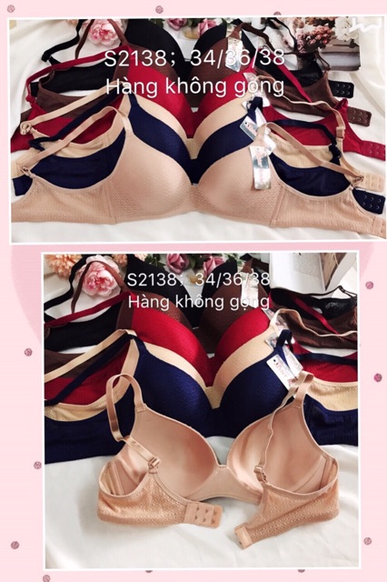 Áo ngực ko gọng thông hơi thái lan S2138