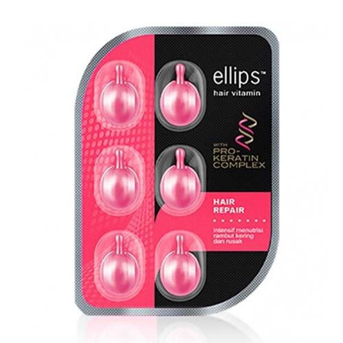Serum Dưỡng Phục Hồi Tóc Hư Tổn Ellips Hair Vitamin (6 viên) | BigBuy360 - bigbuy360.vn