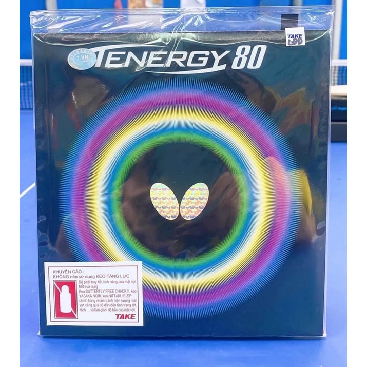 Mặt Vợt Bóng Bàn Butterfly Tenergy 64/05/80 Cam kết hàng chính hãng Made In Japan