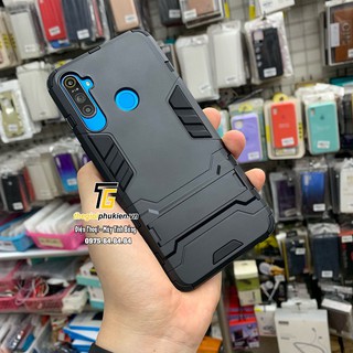 Ốp lưng chống sốc Iron Man 2 lớp cho OPPO Realme C3