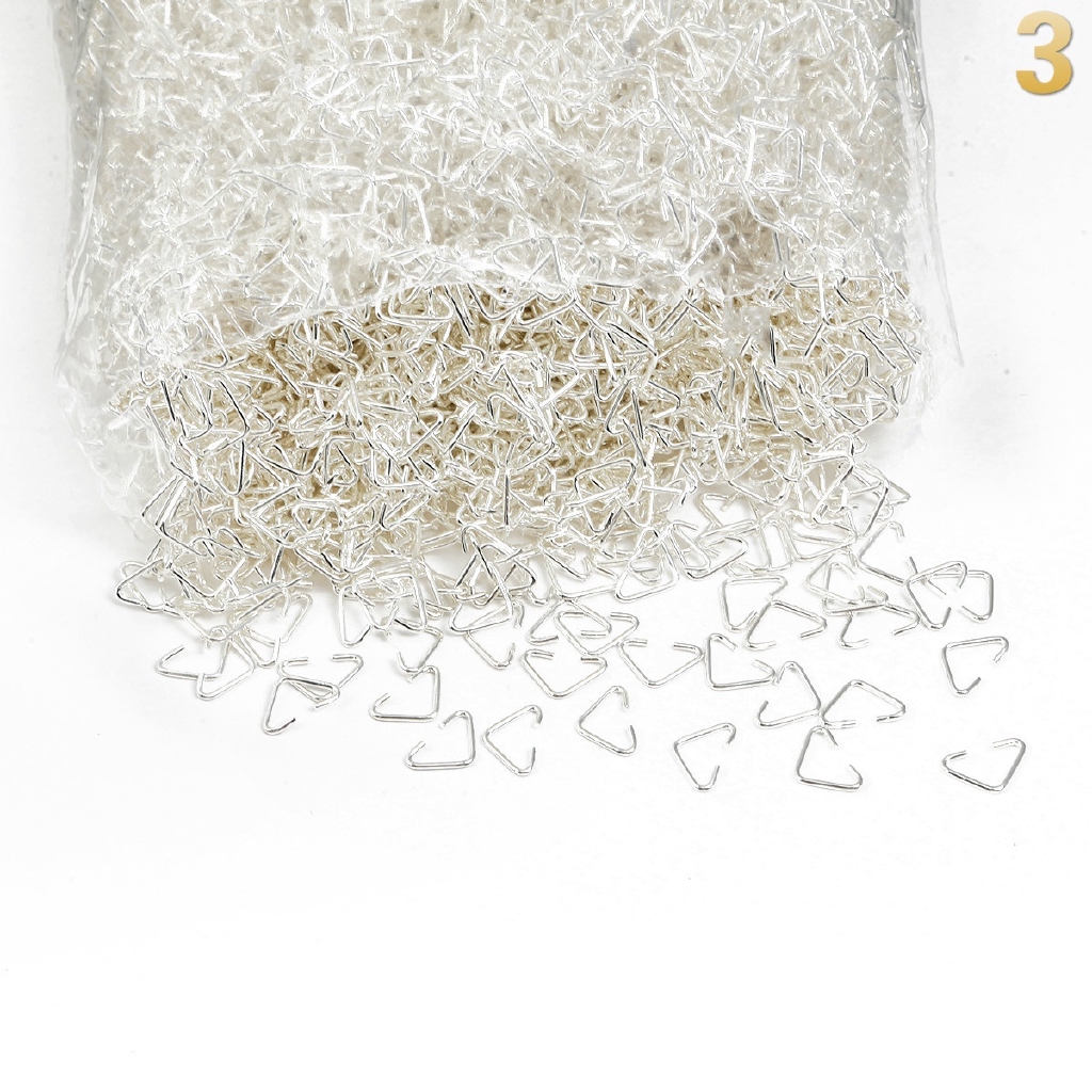 Set 20 Khoen Kim Loại Hình Tam Giác Dùng Làm Đồ Trang Sức