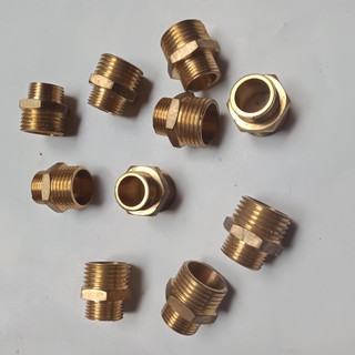 Kép 2 đầu ren ngoài 21mm/17mm, 21mm/13mm kép thu ren ngoài
