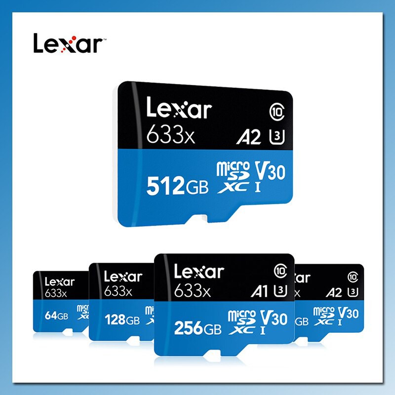 Thẻ nhớ MicroSD Lexar A1 Class10 U1 - U3 633x 95MB - Hàng CHÍNH HÃNG | BigBuy360 - bigbuy360.vn