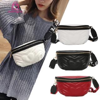 Túi bao tử bằng da PU kiểu dáng đơn giản xinh xắn dành cho nữ