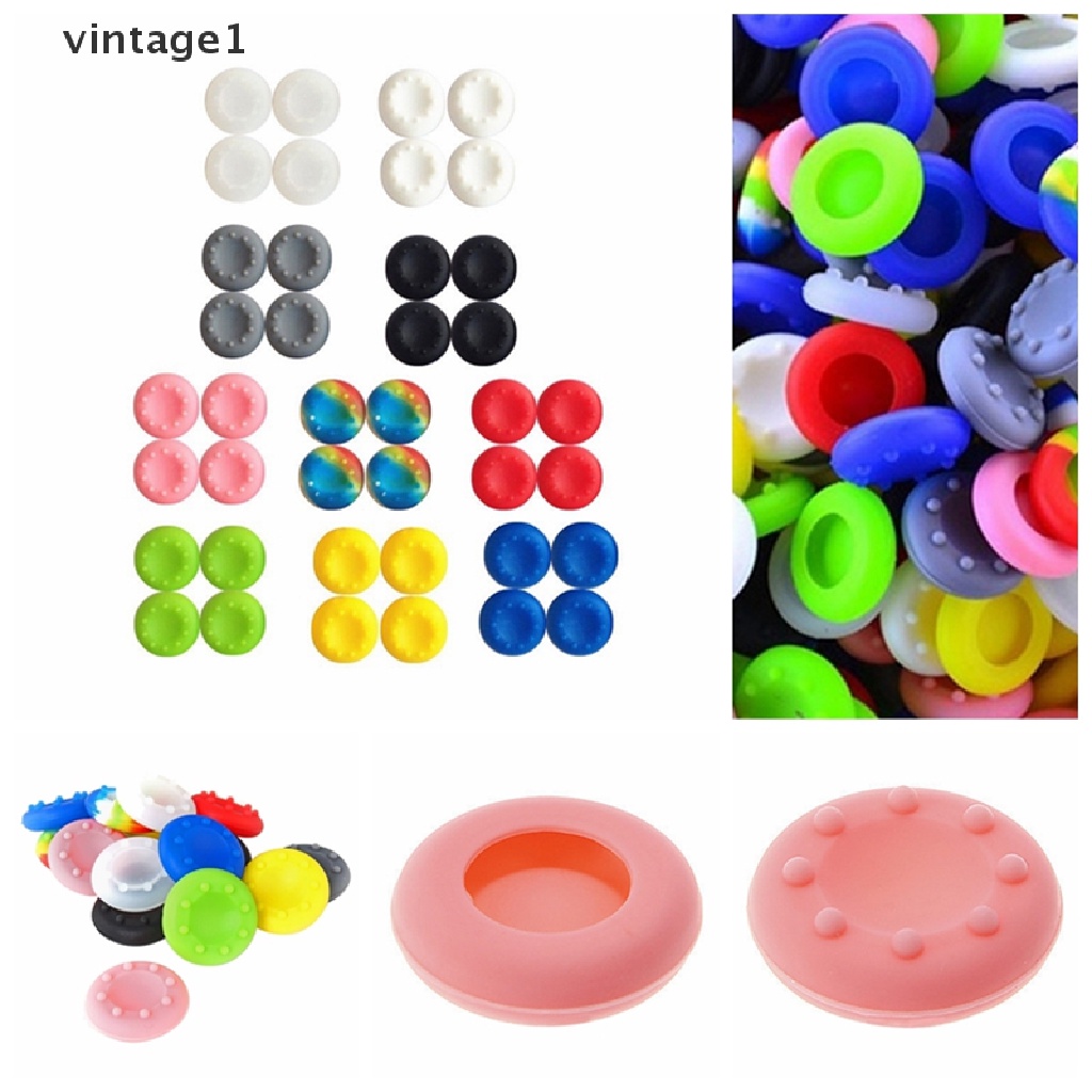 Set 10 NắP Silicone BảO Vệ NúT BấM Cho ĐiềU KhiểN Chơi Game PS3 PS4 Xbox One / 360