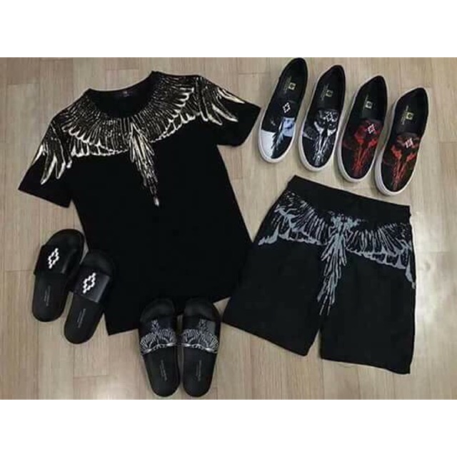 Bộ nam hè 2size Cánh đại bàng chất thun co dãn 4 chiều