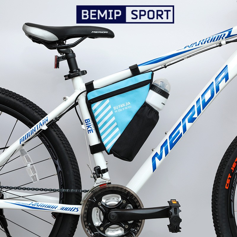 Túi treo khung xe đạp / sườn xe đạp thể thao- SOUL OF BICYCLE- có túi đựng bình nước - chống thấm - dung tích lớn
