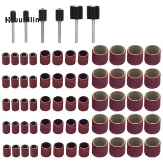 Bộ 6 Đầu Chà Nhám Và 6 Trục Gắn Cho Máy Đánh Bóng