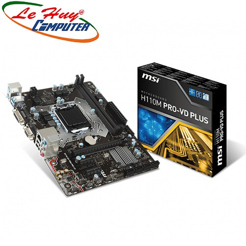 Bo Mạch Chủ-Mainboard MSI H110M PRO VD Plus