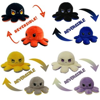 Bạch Tuộc Cute Nèee 🍒 (Ảnh Thật) Gấu Bông Bạch Tuộc Cảm Xúc Hai Mặt Tức Giận Hot Trend Bạch Tuộc Siêu Quạo