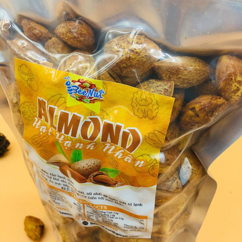 100gr hạnh nhân rang bơ mỏng vỏ