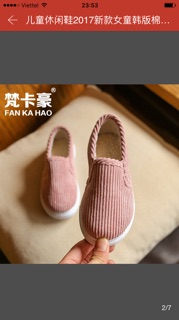 Giày lười cho bé yêu