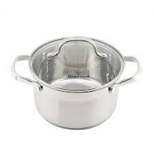 Bộ nồi và chảo inox Smartcook 4 chiếc cỡ 18, 22, 26cm SM1497- 2351497