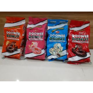 6 BỊCH BÁNH DOOWEE DONUT I 4 HƯƠNG VỊ (DÂU, TRỨNG SỮA, SOCOLA, MỨT CAM) I 12 Cái/ Bịch