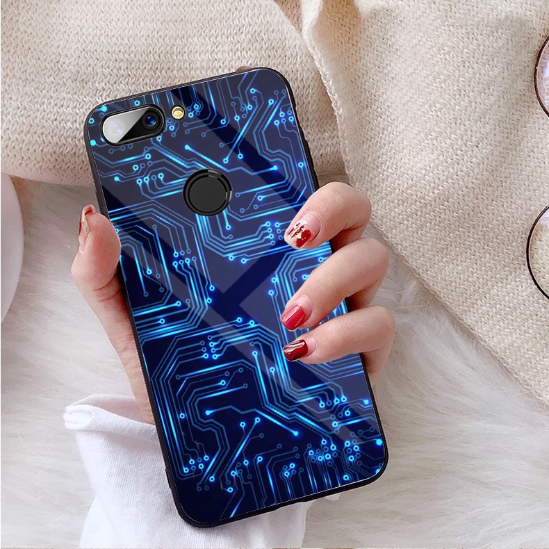 Ốp Lưng XIAOMI MI 8 LITE Mặt kính gương sáng bóng cao cấp