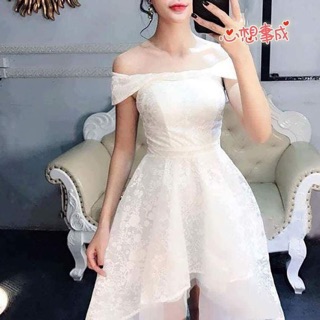 ĐẦM XÒE TRỄ VAI ĐUÔI TÔM