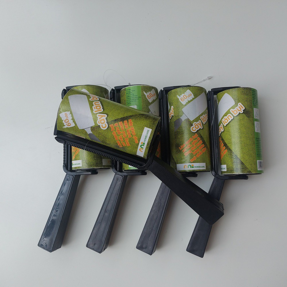 Combo 5 cây lăn bụi NNb quần áo gồm 60 lớp/ CÂY LĂN LÔNG CHÓ MÈO/ Cây lăn bụi ga mền