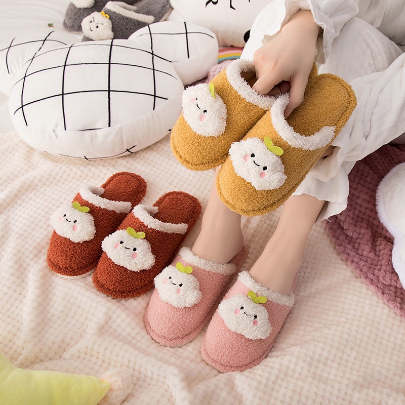 Dép bông đi trong nhà hình đám mây xinh xắn