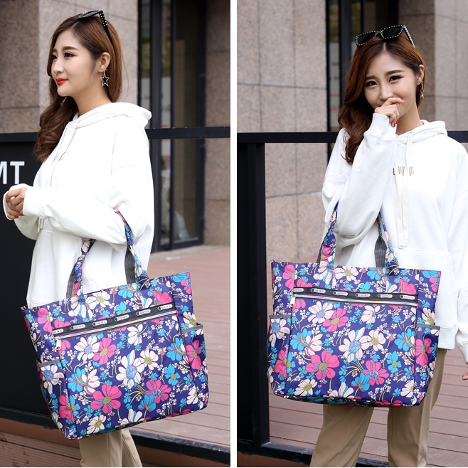 Túi xách mua sắm vải nilon cỡ lớn kiểu Trung Hoa dễ thương | BigBuy360 - bigbuy360.vn